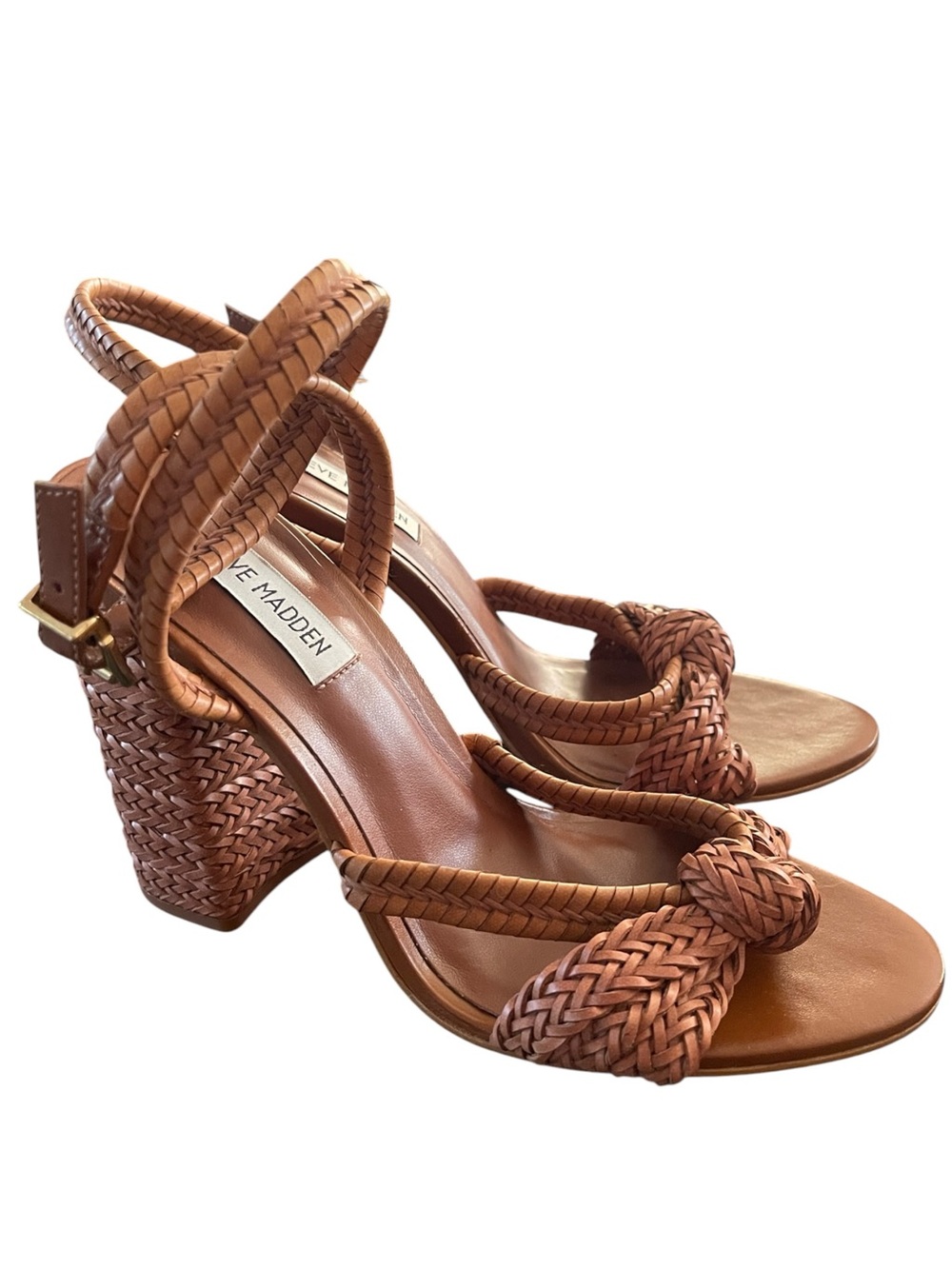 Steve Madden Malou Block Heel Sandal  in Congaic Summer Vacation Date Beach 9